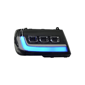 Faro Delantero LED de 3 Lentes para LC100 Facelift 98-07, 12V, Luz Azul, Accesorios para Auto, Piezas de Auto, Iluminación Delantera, Faro LED de 12V para Auto - Product Image 5