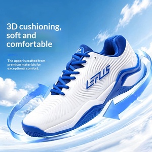 Professionelle Tennisschuhe für Herren und Damen, KPU-Obermaterial, atmungsaktiv, rutschfeste Gummisohle, stoßdämpfende Sportschuhe mit Schnürung - Product Image 4