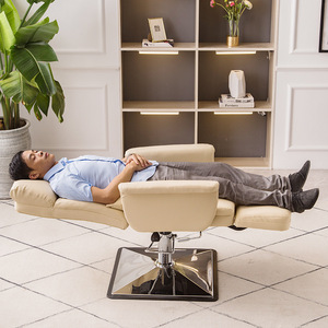 Salon pink Styling Chair Hydraulic Reclining Chair for Beauty Salons <b>Nail</b> Chair Furniture Eyelash <b>Extension</b> Bed - Product Image 4