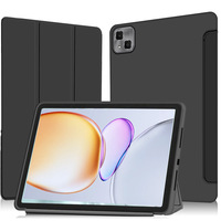 Étui pour tablette en cuir PU à trois volets Coque protectrice légère en TPU Housse pour tablette pour Tecno MegaPad SE 11 Infinix XPad 20 11