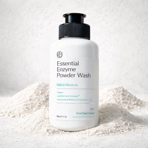 V21 Essential Enzyme Powder Wash 90g Limpiador Facial Suave e Hidratante 3 en 1 Exfoliante, Refrescante e Iluminador - Product Image 3