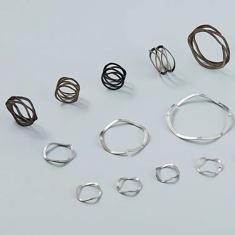 OEM ODM Custom High precision 304 Stainless Steel Washer Multi-turn Coil Compression Wave Springs For Industrial Seal