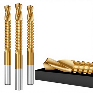 Punta elicoidale multifunzione in acciaio super rapido <span class=keywords><strong>per</strong></span> foratura del legno - Punta rotante in lega con bordo seghettato - Product Image 1