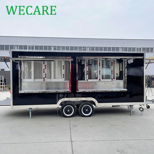 WECARE, carrito de café personalizado para perritos calientes y postres, camión grande barato para hamburguesas, comida rápida, cocina móvil, remolque de catering totalmente equipado - Product Image 2