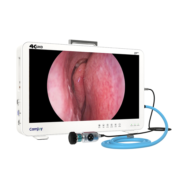 Hysteroscopy Surgical Equipment 4K Manual Portable Endoscopy Camera 27-inch Monitor Multi-OS Compatibility Surgical Instruments