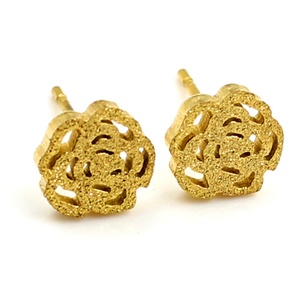 Pendientes de Acero Quirúrgico con Forma de Flor para Niña - Product Image 4