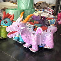 Dinosaure animatronique mécanique à monnayeur pour parcs d'aventure et utilisation intérieure/extérieure