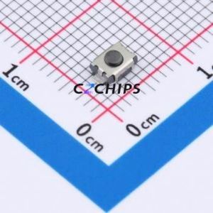 HX TS342A2P WZ 160gf Tactile Switch SMD,4x2.9mm Switch Single Pole Single Throw Round Button 1.6N Vertical Mount - Product Image 1