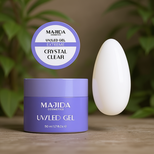 Majida Cosmetics Gel UV LED Transparente Cristalino 50 ml Gel Constructor - Product Image 1
