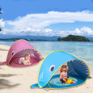 Bãi Biển Lều Trẻ Mới Biết Đi Hồ Bơi Lều Pop Lên Đồ Chơi Di Động Nơi Trú Ẩn UV Bảo Vệ Bóng Râm Cho Trẻ Sơ Sinh Với Mang Theo Túi - Product Image 1
