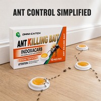 OMNI-CATCH Appât anti-fourmis efficace, sûr et puissant pour la transfert de nid, à placer dans les coins
