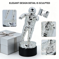 Trophée d'astronaute spatial de haute qualité de 31 cm, trophée de la cérémonie des MTV Music TV Awards, décoration d'intérieur, cadeau d'affaires