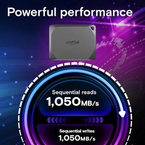 Cru-cial X9 Pro портативный SSD 1 ТБ <span class=keywords><strong>2</strong></span> ТБ USB интерфейс воды и пыли до 1050 Мб/с чтение и запись для ПК Mac ноутбук - Product Image 4