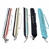 Parapluie classique manuel pour adultes, grande taille, résistant au vent, anti-UV, en tissu Oxford 210D argenté, avec impression de logo personnalisée de haute qualité
