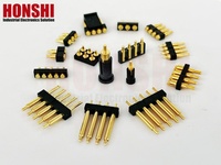 Conector de Contacto Pogo Pin de Latón de Precisión Personalizado con Resorte de 2.5mm de Altura