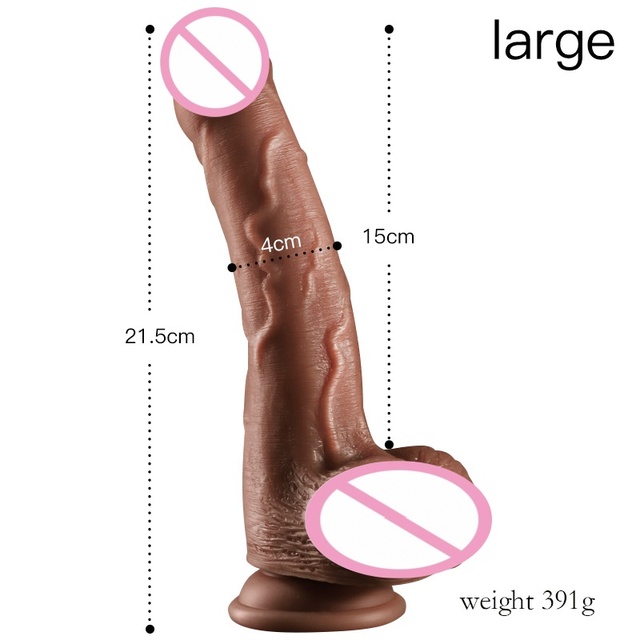 High Quality Best Seller Liquid Silicone Rubber Adult Sex Toy Realistic Big Dildo Waterproof Skin-Friendly Manual Control Female