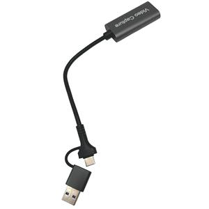 Carte de <span class=keywords><strong>capture</strong></span> vidéo USB C 2 en 1 avec entrée HDMI pour jeux et caméra - Product Image 3