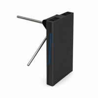 Portillon tournant à accès par carte pour hôtels, bureaux, salles d'exposition et entrées d'installations publiques