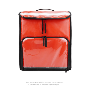 Grande boîte de livraison de nourriture rigide et résistante pour <span class=keywords><strong>moto</strong></span>, sac à dos isotherme pour la livraison de nourriture, sac de livraison de pizza - Product Image 2