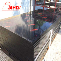 PP + GF30 % feuille noire 1000*2000mm Polypropylène pp feuille de plastique