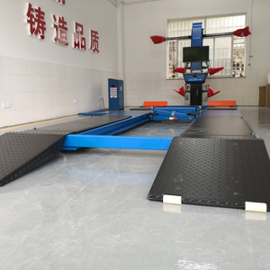 Chất lượng cao 4ton thủy lực đôi mức độ Scissor Lift cho Bốn bánh xe liên kết trong nhà để xe xe thang máy sản phẩm - Product Image 1