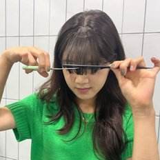 Perruque brune naturelle P1 transparente à frange WC57514 - Product Image 1