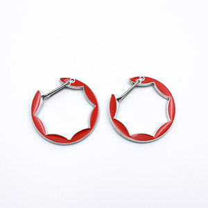 Skilled Factory Metal Enamel Round Carabiner Keychain Colored Special-shaped Carabiner Big Size <b>Key</b> Holder <b>Key</b> <b>Ring</b> - Product Image 2