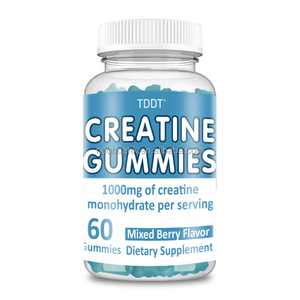 Gomitas de Creatina Monohidrato 1000mg por Porción, Sabor a Bayas Mixtas, Nutrición Deportiva, Marca Privada para Adultos - Product Image 1