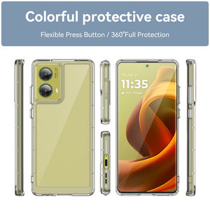 Funda de teléfono Acrílica Plegable Funda móvil Transparente para Moto G85 Luxury 100% Fit Case - Product Image 2