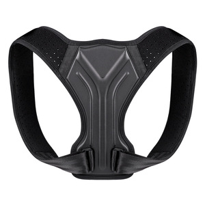 Posture Correction Belt Breathable Adjustable <b>Back</b> <b>Support</b> For Students And Adults Universal Fit Black - Product Image 1