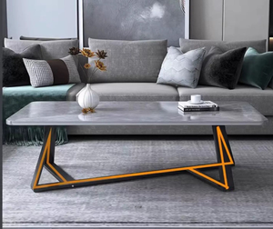 Petite <span class=keywords><strong>table</strong></span> à manger populaire pour meubles de maison avec pieds en métal et étagère de rangement multifonctionnelle pour cuisine salon - Product Image 6
