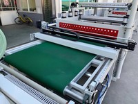 Ligne de laminage automatique de films PVC pour panneaux MDF, panneaux de particules, contreplaqués, papier décoratif, machine de laminage de films PET
