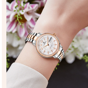 <span class=keywords><strong>Orologio</strong></span> Meccanico <span class=keywords><strong>Automatico</strong></span> <span class=keywords><strong>da</strong></span> <span class=keywords><strong>Donna</strong></span> di Lusso Personalizzato, Casual Business, Impermeabile, Cassa in Acciaio Inossidabile, Calendario Singolo - Product Image 2