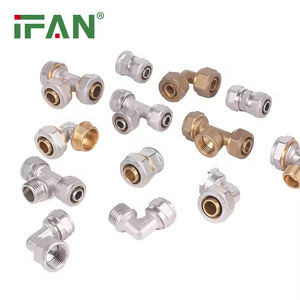 IFAN High Quality GB-T 18992 <strong>PEX</strong> Al <strong>PEX</strong> <strong>Fitting</strong> Double Color PN25 Brass Compression <strong>Fitting</strong> 16-32MM Water Supply <strong>PEX</strong> <strong>Fittings</strong> - Product Image 6