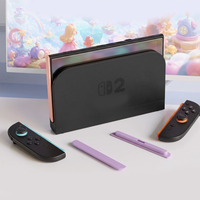 Autocollant anti-poussière magnétique pour console de jeu PC Nintendo Switch 2, pour ouverture et fermeture latérales