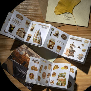 10 autocollants par paquet <span class=keywords><strong>un</strong></span> <span class=keywords><strong>peu</strong></span> de série de <span class=keywords><strong>c</strong></span>érémonie Page pliante découpée support de Collage européen Vintage - Product Image 1