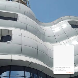 Placa moderna de 5mm, láminas de aluminio de 2mm, revestimiento decorativo ACP compuesto de madera de aluminio Antiestático de 3mm para Hotel ignífugo - Product Image 1