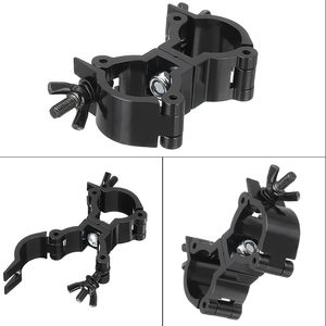 Acoplador de doble abrazadera de alta resistencia para iluminación de escenario con tuerca de mariposa para tubo de 48 mm a 51 mm, suministro para montaje de eventos de 500 kg - Product Image 3