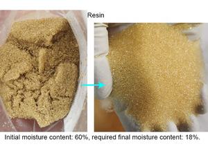 Équipement de séchage à solvant organique Séchoir à râteau pour sirop d'érable Séchoir à pâte de grain fermenté Séchoir à râteau sous vide à arbre à palettes - Product Image 2