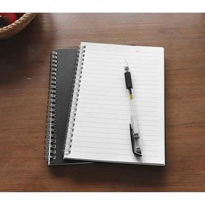 Paquete de 1 Cuaderno Espiral con Tapa Suave de Papel Kraft, Planificador Universitario con Rayas, Tamaño A5, 140 Páginas (70 Hojas), Resistente a las Manchas, Regalo Térmico Premium - Product Image 4