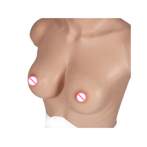 Prothèses mammaires en silicone pour travestis, plaques de poitrine artificielles, body pour travestis, sissy, transvestite - Product Image 6