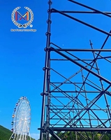Andamio de Acero Multiusos Tipo Layher con Instalación Rápida y Diseño Duradero para Altavoces Line Array y Actividades en Escenarios en Vivo