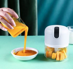 Portable Stainless Steel & PP Mini Meat & Vegetable <b>Chopper</b> Hand-Pulled <b>Garlic</b> Manual Processor - Product Image 5