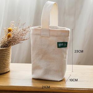 Bolsas de Mano de Lona de Algodón con Estampado Personalizado de Alta Calidad, Marca <span class=keywords><strong>GJH</strong></span>, 40x60x40cm, Asa Única, Modernas para Compras - Product Image 6