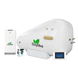 Nouvelle chambre hyperbare à oxygène portable Oxylike OLS-LS1 1.5ATA, forme triangulaire, pour se tenir allongé ou assis, pour la récupération sportive - Product Image 4