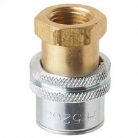 Brass Car Tire Pump 1/4 Joint H-5265 H-4660A Locking Air Chuck Inflation Clamp for OLIVER