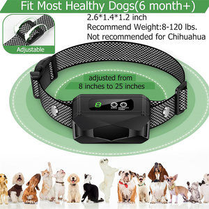 <span class=keywords><strong>Collar</strong></span> de entrenamiento automático para perros antiladridos con pitido, vibración, choque, 5 sensibilidad ajustable, venta al por mayor, personalizado - Product Image 5