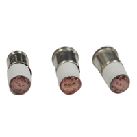 Ampoule indicatrice à bride miniature T1 3/4 MF6 24V 28V pour bouton de commande de panneau marin