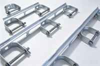 Support en fer galvanisé pour isolation de ligne aérienne, type D, pour raccords de ligne électrique aérienne