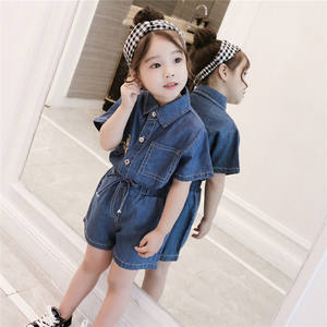 Ensemble 2 pièces de shorts en jean en gros avec tissu denim Atacado pour achats en ligne en Inde - Product Image 3